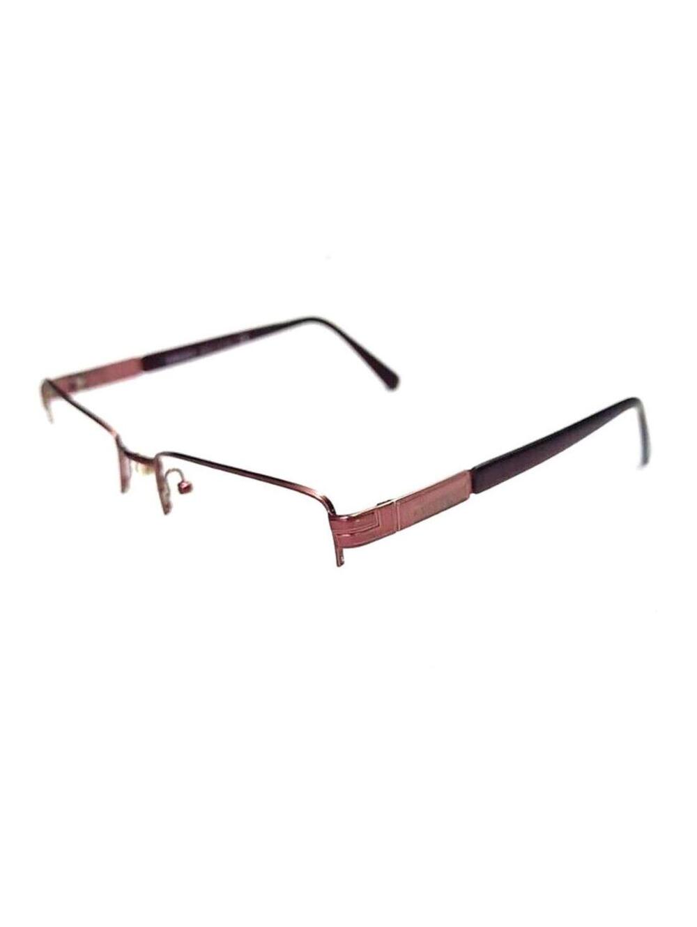 Versace 1097 1186 Pink Metal Half Rim Eyeglasses Frame 52-18 135